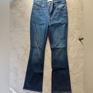Madewell Skinny Flare 30 Jeans
